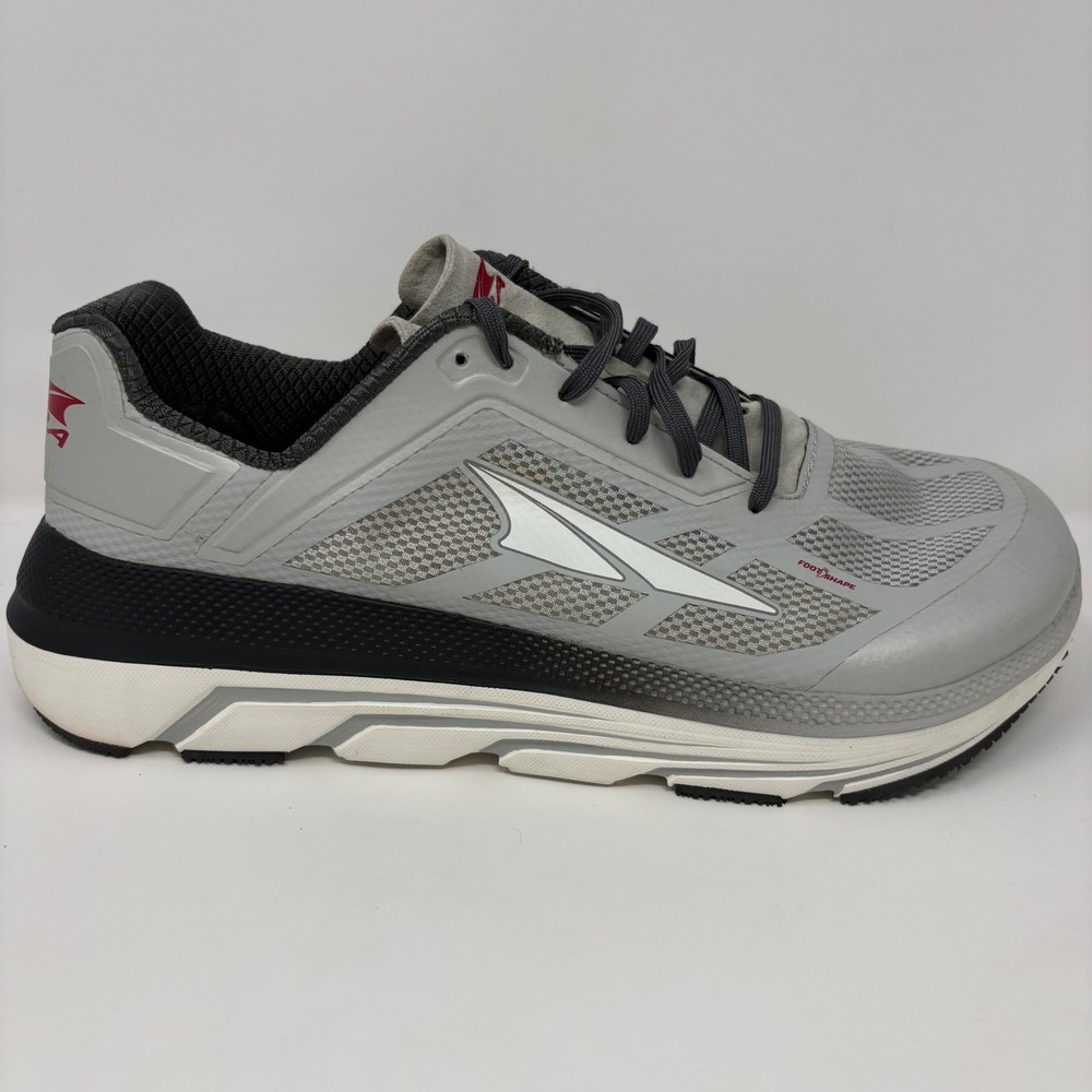 Altra Duo Mens Size 12 Grey Black Athletic Running Shoes (AFM1838F-2)
